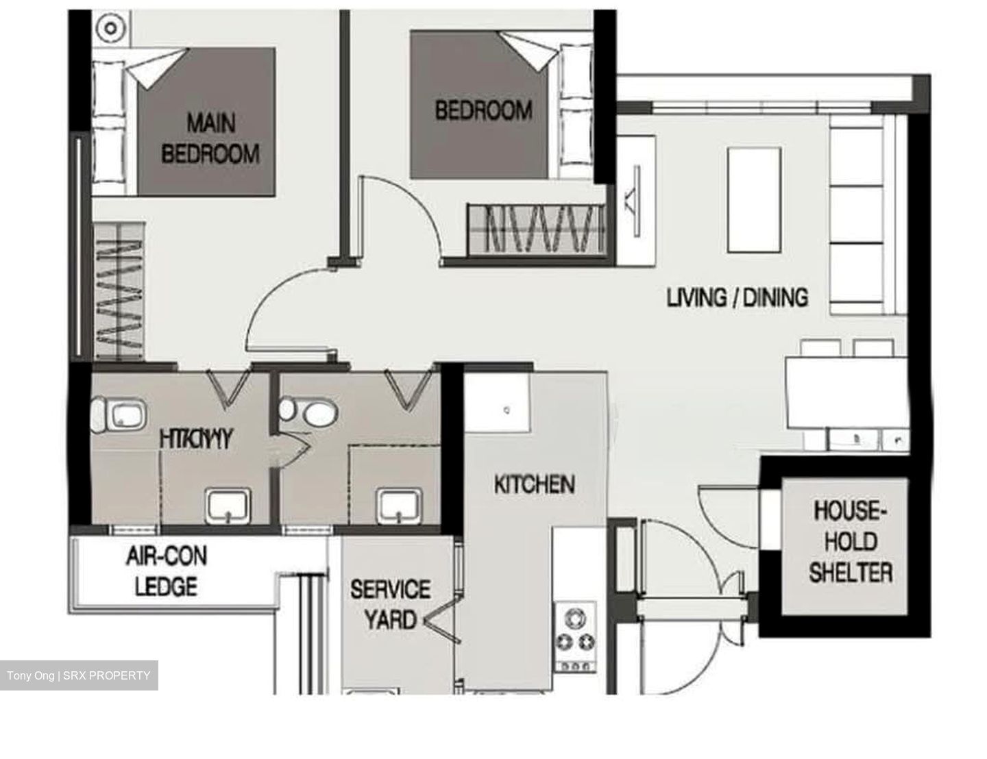 Blk 429B Bedok North Woods (Bedok), HDB 3 Rooms #565929591